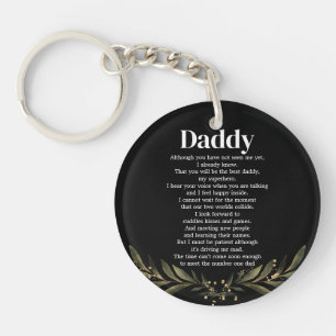 Bientôt être papa Pregnancy Faire-part Bump Poem