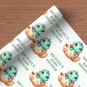 Bientôt l'éclosion Papier cadeau pour Baby Shower 