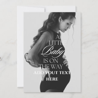 Bientôt Photo Faire-part de grossesse Carte postal