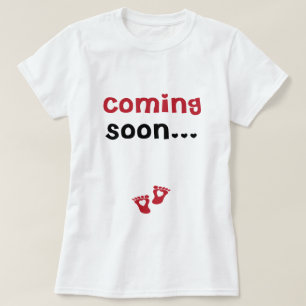 Bientôt T-shirt Thématique Maternité