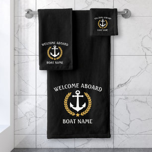 Bienvenue à bord Nom du bateau Ancre Gold Laurel