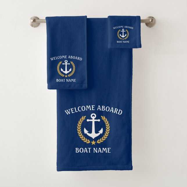 Bienvenue à bord Nom du bateau Ancre Gold Laurel M (En situation)
