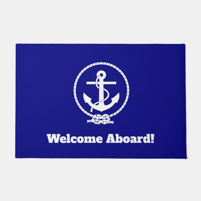 "Bienvenue à bord !" Tapis (Devant)