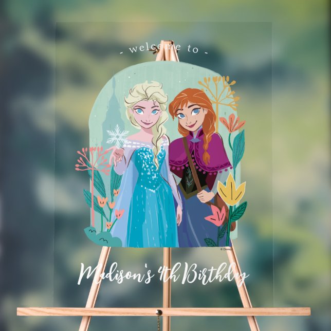 Bienvenue à Disney's Frozen Anna & Elsa (Neutre)