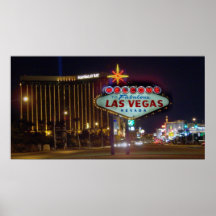 Bienvenue à Fabulous Las Vegas poster en écran lar