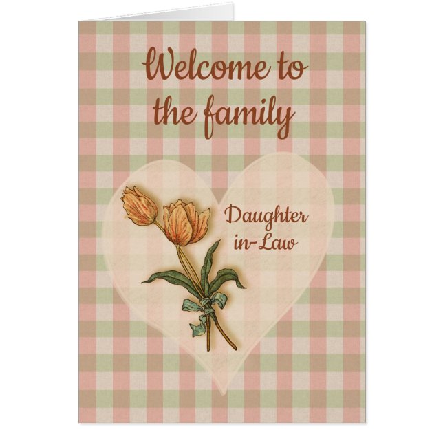 Bienvenue à la famille, Tulips Pays En vichy (Devant)