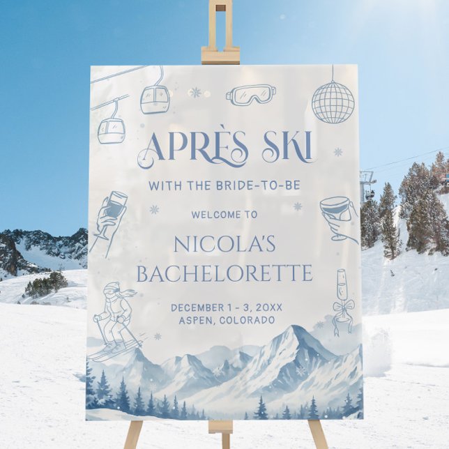 Bienvenue à la fête de Bachelorette Apres Ski en h (Créateur téléchargé)