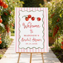 Bienvenue à la Fête de Fiançailles Tomate Fraîche
