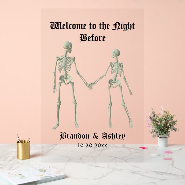 Bienvenue à la nuit avant le dîner de répétition (Mariage)