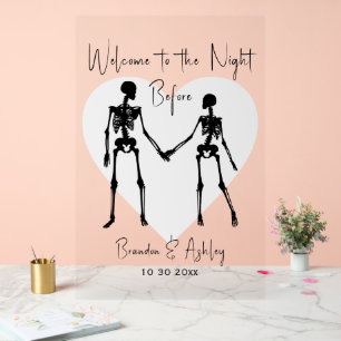 Bienvenue à la nuit avant le dîner de répétition b