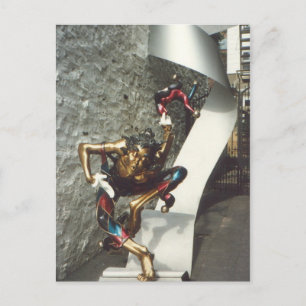 Bienvenue a la Ville de Quebec! Postcard