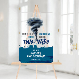 Bienvenue à l'anniversaire Twonado Twister Tornade
