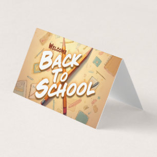 Bienvenue à l'école - Design d'art crayon