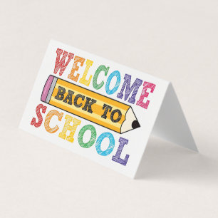 Bienvenue à l'école - Illustration au crayon