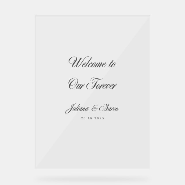 Bienvenue à Notre Forever (Recto)