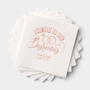 Bienvenue À Notre Mariage Débutant