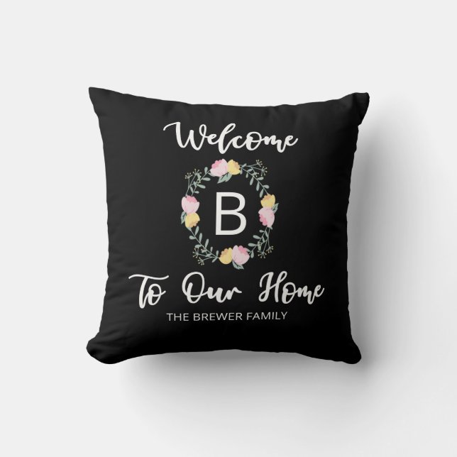 Bienvenue À Notre Oreiller À Thon Maison (Recto)