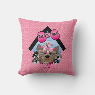Bienvenue amis Coussin américain MoJo
