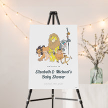 Bienvenue au Baby shower du Lion King de Disney