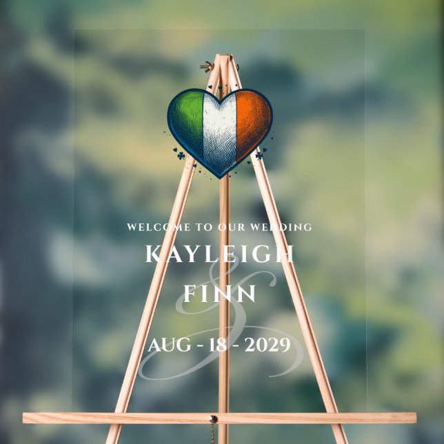 Bienvenue au Mariage de couple de l'Irlande (Neutre)