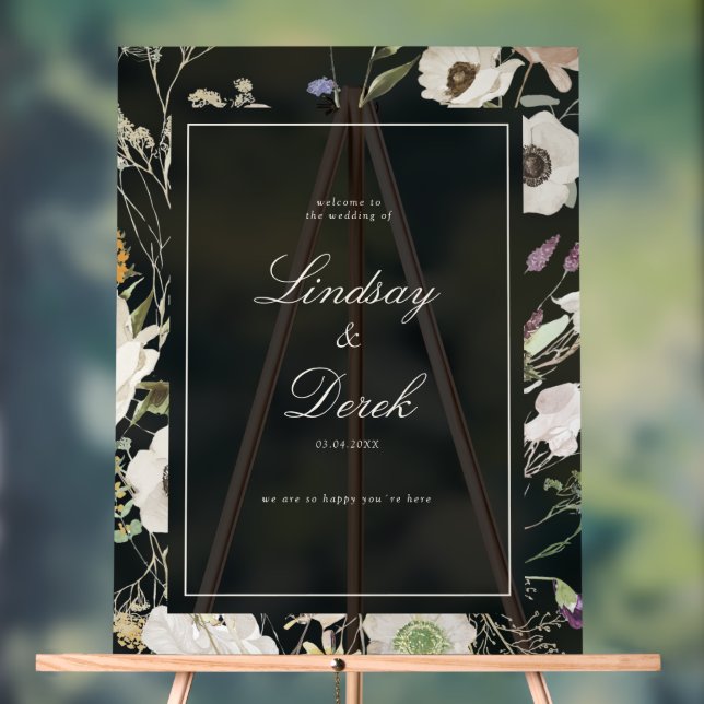 Bienvenue au Mariage de Printemps Moderne (Neutre)