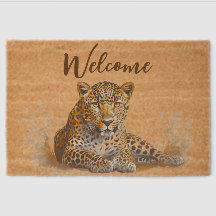 Bienvenue aux animaux léopards