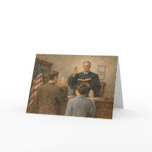 Bienvenue — Carte de cérémonie du serment de nouve