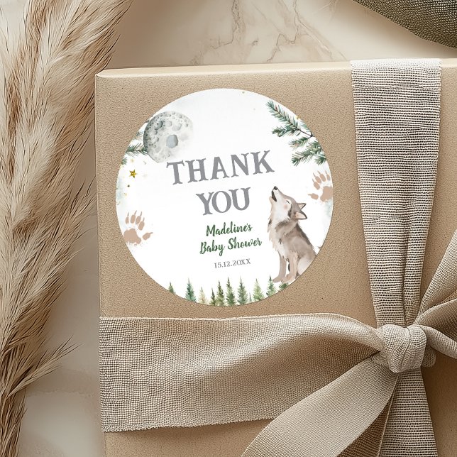 Bienvenue dans le Pack Forest Wolf Stickers Merci (Créateur téléchargé)