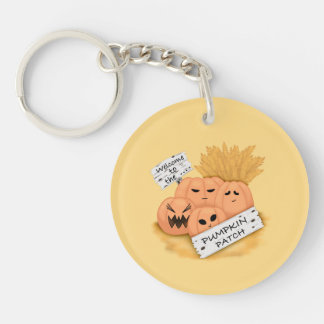 Bienvenue dans le porte-clés Pumpkin Patch 