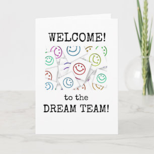 Bienvenue dans l'équipe de rêve, nouvelle carte d'
