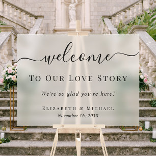Bienvenue Dans Notre Histoire D'amour Mariage givr