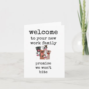 Bienvenue dans votre nouvelle carte de famille de 