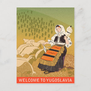 Bienvenue en Yougoslavie, carte postale aérienne v