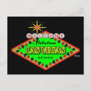 Bienvenue, Las Vegas, Nevada Carte postale