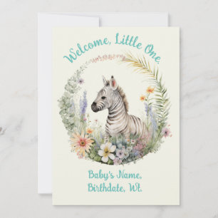 Bienvenue, Little One Faire-part de naissance/Baby