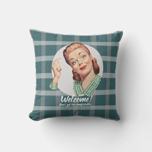 Bienvenue ! modèle coussin (Recto)