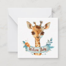 Bienvenue Nouvelle carte bébé
