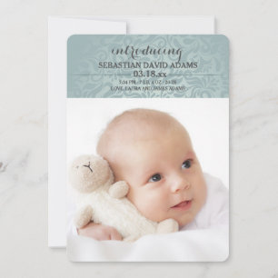 Bienvenue Petit Amour Faire-part de naissance phot