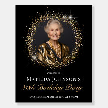Bienvenue pour les 80 ans de Glitter Black Gold