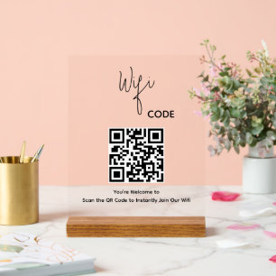Bienvenue QR Code Scan pour connecter le Wi-Fi