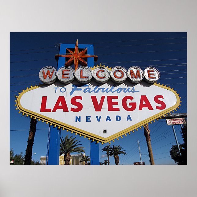 Bienvenue sur Fabulous Las Vegas Poster Print (Devant)