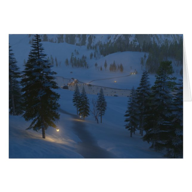 Bienvenue sur la carte Cwm (Devant horizontal)