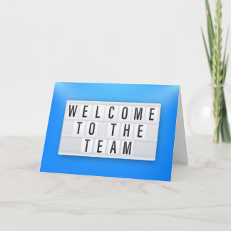 Bienvenue Sur La Carte De Voeux Team Lightbox