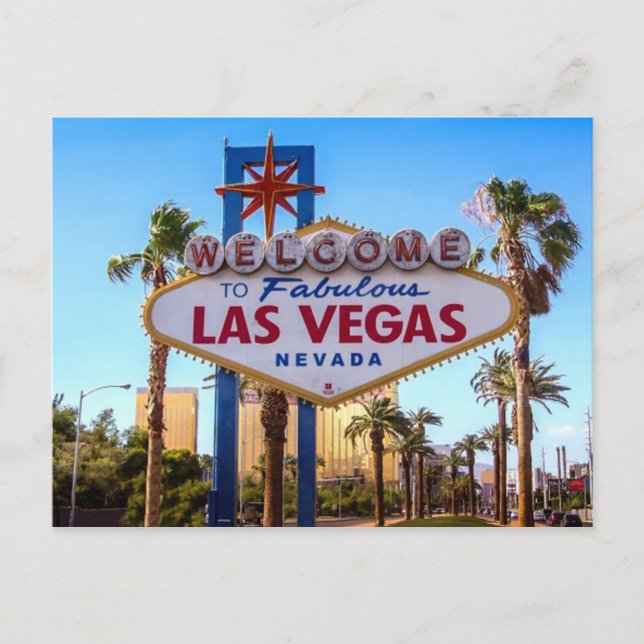 Bienvenue sur la carte postale Fabulous Las Vegas (Devant)