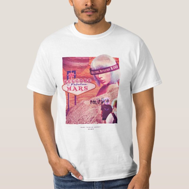 Bienvenue sur Mars T-Shirt (Devant)