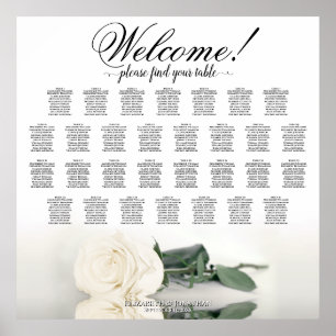 Bienvenue ! Tableau de 30 Mariages de Rose blanche