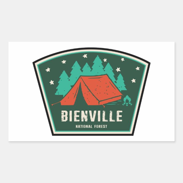Bienville National Forest Camping Sticker (Front)