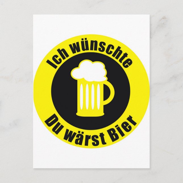 Bier Postcard (Front)