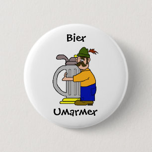 Bier Umarmer Buttons (Beer Hugger)