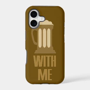 Bière avec moi coque iphone